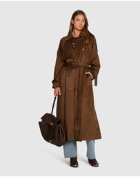 Belle & Bloom - Long Lost Lover Soft Maxi Trench