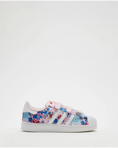 adidas Originals - Adidas Liberty London Superstar II Comfort Closure Shoes - Kids