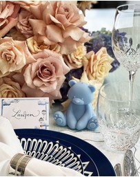 XRJ Celebrations - Teddy Candle Blue