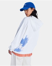 Roxy - Womens Lineup Oversized Pullover Hoodie