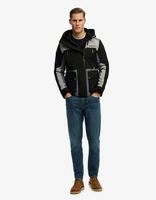 Superdry - Hooded Colour Block Slim Fit Windbreaker
