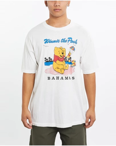Vintage by The Real Deal - Pre Loved - Vintage Disney Winnie The Pooh Bahamas Souvenir Tee