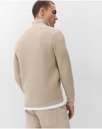 UNISON - Half Zip Knit