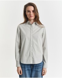 Gant - Regular Fit Striped Poplin Shirt
