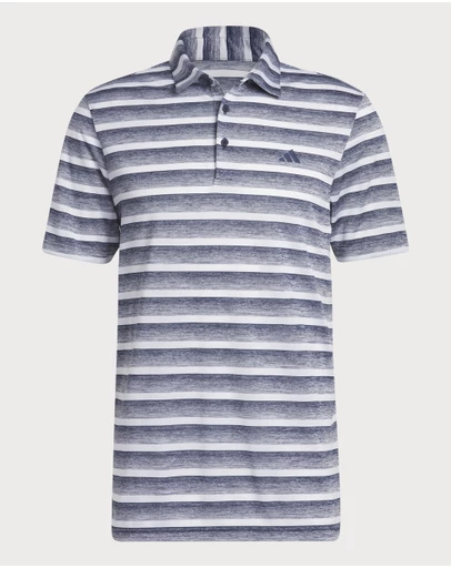 adidas Performance - Two-Color Striped Golf Polo Shirt Mens