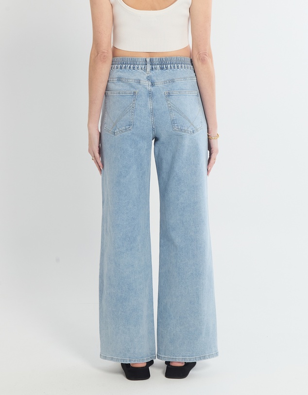 Soon Maternity - Relaxed Wide Leg Jeans