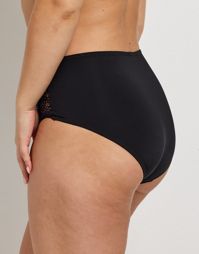 Kayser - 2 Pack Daily Essentials Micro & Geo Lace Full Brief (465 )