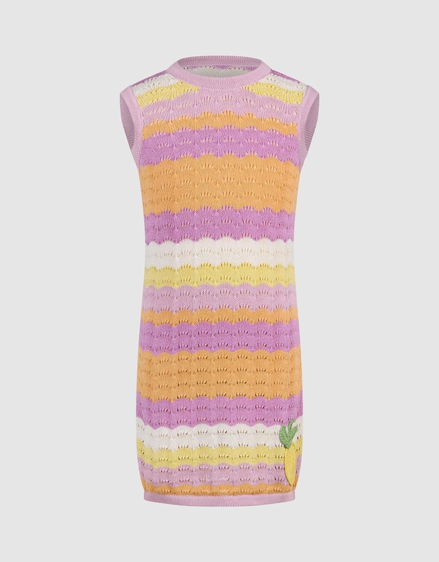 Rock Your Kid - Popsicle Crochet Dress - Kids-Teens