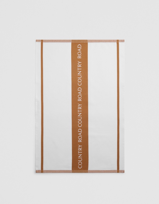 Country Road - Cr Logo Australian Cotton Teatowel