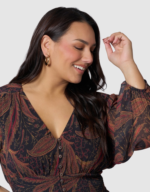 The Poetic Gypsy - Bohemian Harmony Maxi Dress