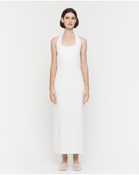 FRIEND of AUDREY - The Raw Edge Halter Dress