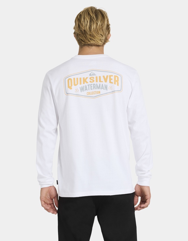 Quiksilver - Mens Classic Hooks Long Sleeve T-Shirt