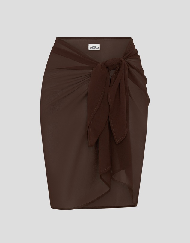 Vacay Swimwear - Catalina Sarong Chocolate