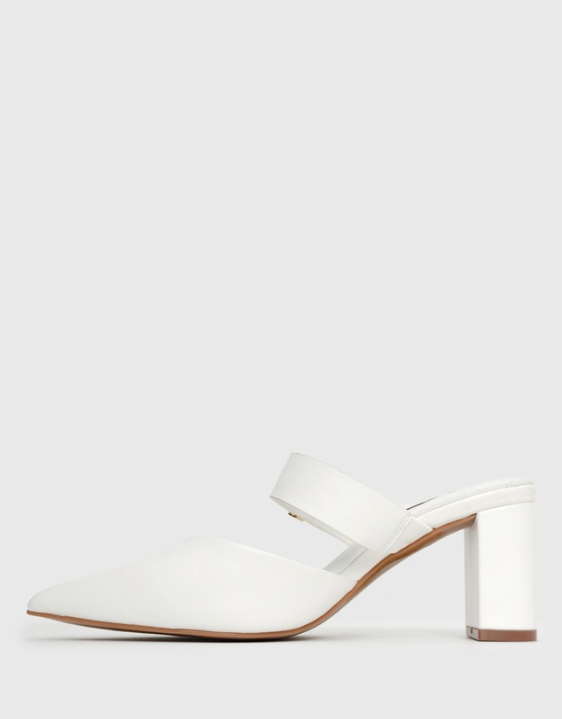 Betts - Fredrick Block Heel Point Toe Mules