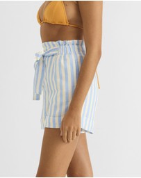 Zerafima - Seascape Linen Short