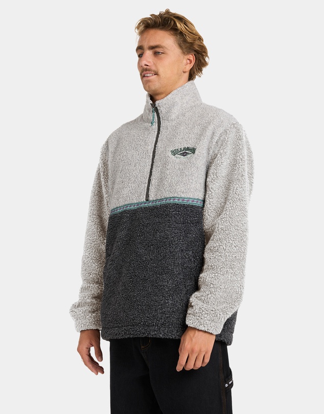 Billabong - Mens Tombstone Mock Neck Fleece Top