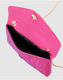 Olga Berg - Hattie Crystal Shoulder Bag