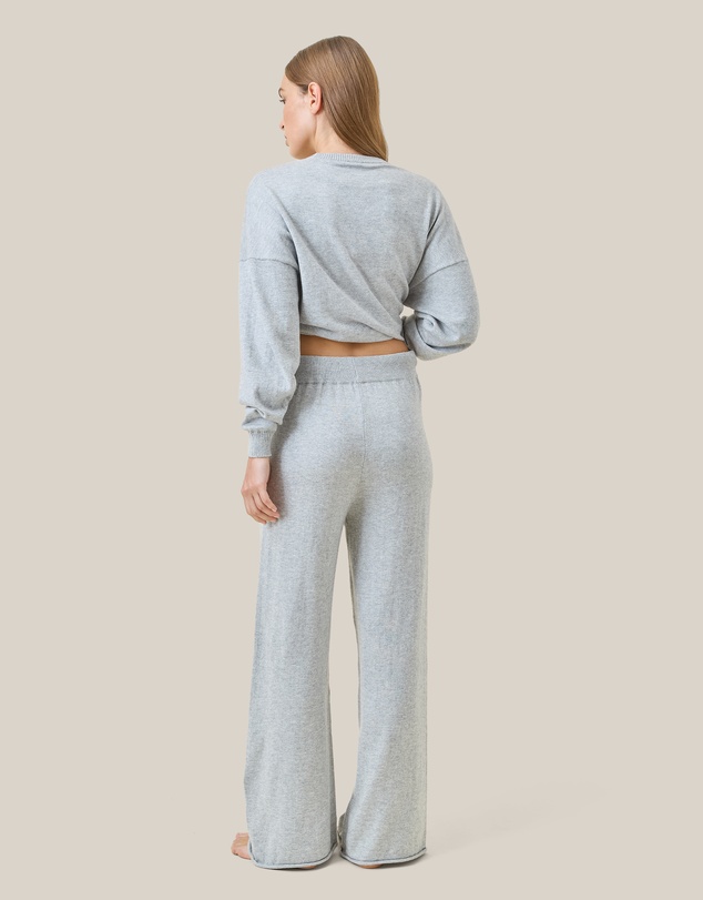 Papinelle - Cotton Cashmere Straight Leg Pant