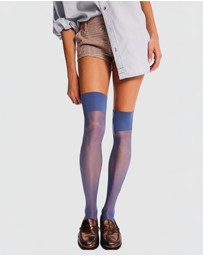 High Heel Jungle - Lucy Sheer Thigh Socks