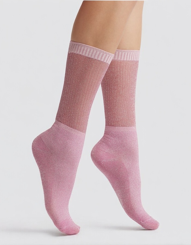 High Heel Jungle - Glitter Shimmer Lights Lurex Socks