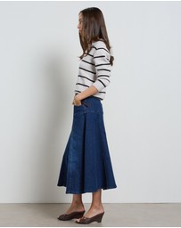 DRICOPER DENIM - Gabby Flare Skirt