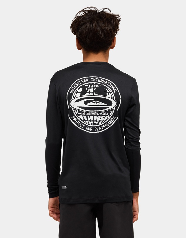 Quiksilver - Boys 8 to 16 Long Sleeve Surf Shirt