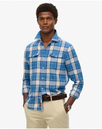 Superdry - Merchant Linen Check Shirt