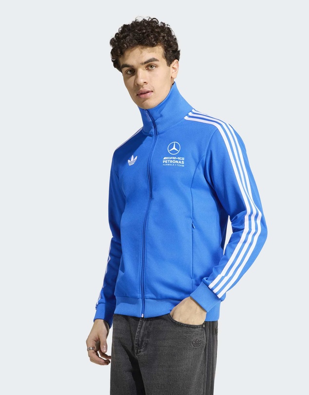 adidas Performance - MERCEDES - AMG PETRONAS FORMULA 1 TEAM BLUE WONDER TRACK TOP Mens