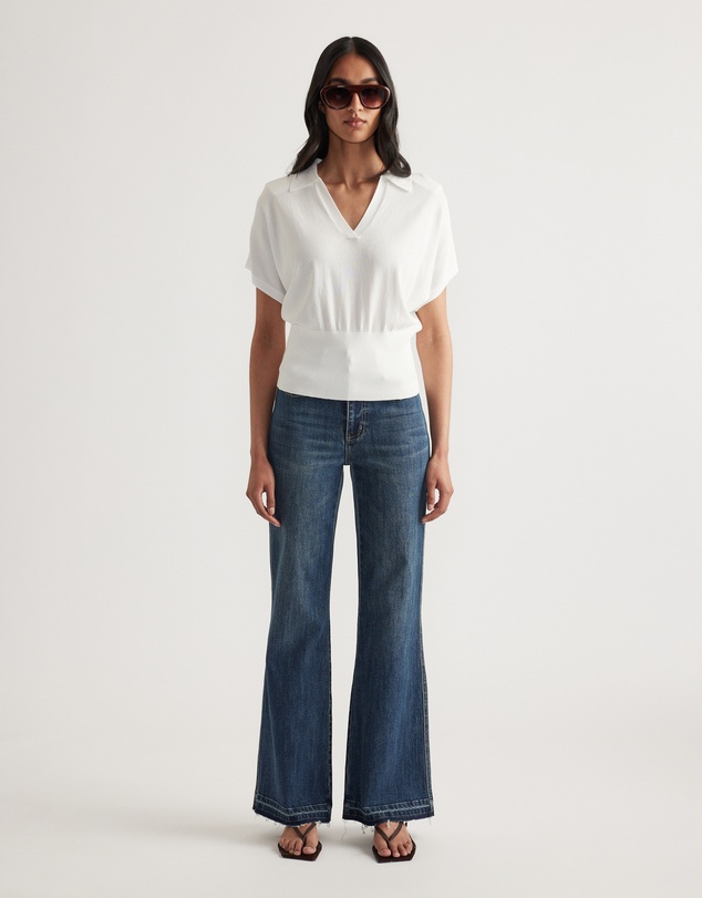 Decjuba - Wren Short Sleeve Polo Jumper