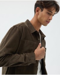 AERE - Cord Relaxed Fit Overshirt