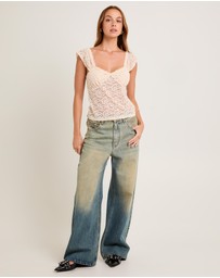 Alice In The Eve - Rosalie Lace Top
