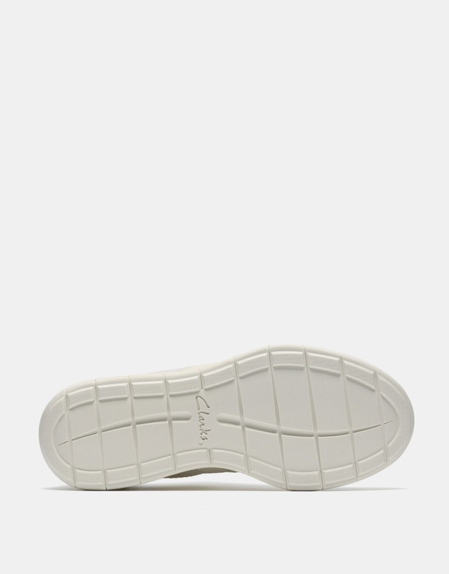 Clarks - Ezrinn Tie White/Grey