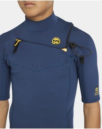 Billabong - Boys 8 to 16 2/2Mm Absolute Natural Chest Zip Gbs Springsuit