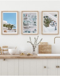 LEGGERA - Meandering Mykonos Streets Print