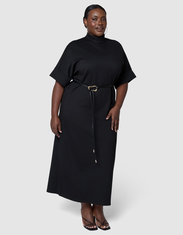 Sunday In The City - Noir T-Shirt Dress