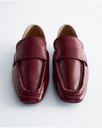 & Other Stories - Square-Toe Leather Loafers