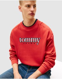 Tommy Jeans - 90s Texture Graphic Crew Sweatshirt