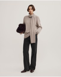 Witchery - Scarf Detail Knit