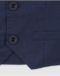 Designer Kidz - Finley Linen Vest