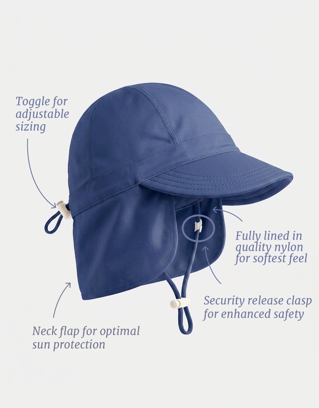 Toshi - Swim Flap Cap Beachcomber