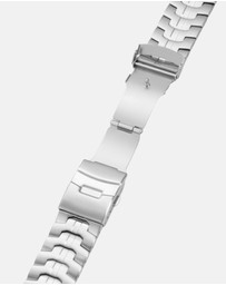 Friendie - Stainless Steel Link Bracelet Band (Ultra Style) - Darwin Ultra - Apple Watch Compatible