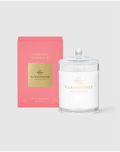 Glasshouse Fragrances - Forever Florence 380g Soy Candle