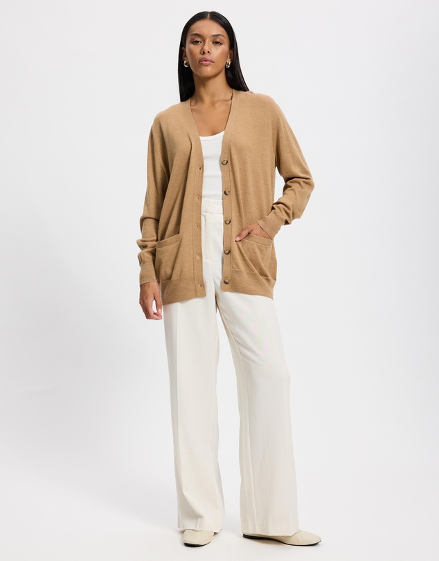 Polo Ralph Lauren - Wool V-Neck Long Cardigan