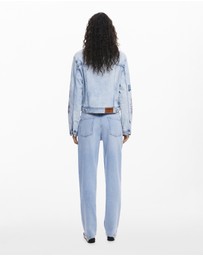 Desigual - Straight Hindi print Jean