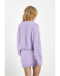Glamorous - Front Cable Knit Mini Skirt