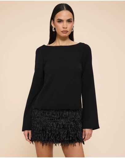 CHANCERY - Trace Long Sleeve Mini Dress