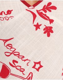 Petal & Pup - Fleur Mini Dress - Red