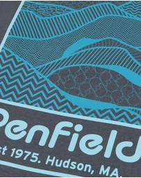 Penfield - Sketch Mountain Back Graphic Long Sleeve T-Shirt