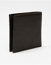 Polo Ralph Lauren - Pebbled Leather Billfold Wallet- ICONIC EXCLUSIVE
