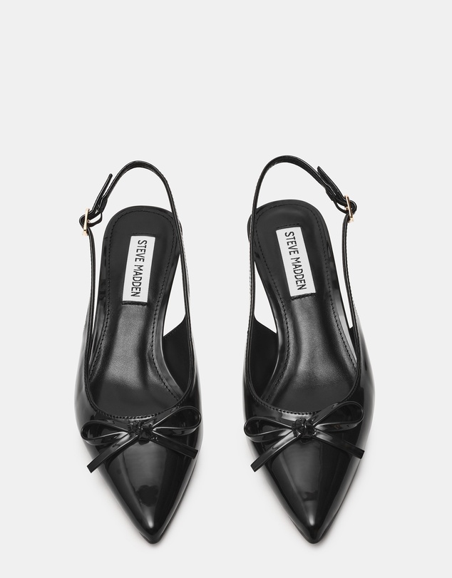 Steve Madden - Vogue Black Patent Heels